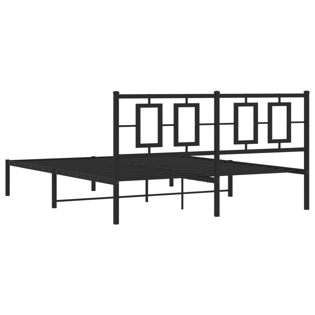Metal Bed Frame Without Mattress