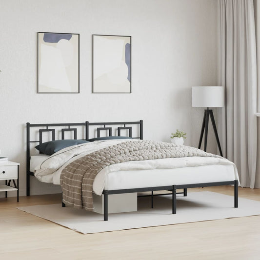 Metal Bed Frame Without Mattress
