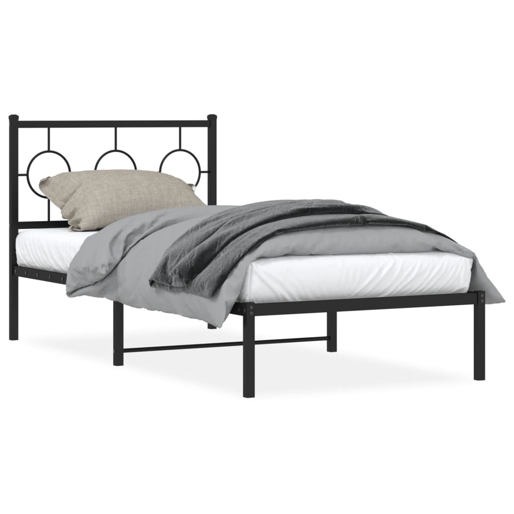 Metal Bed Frame Without Mattress