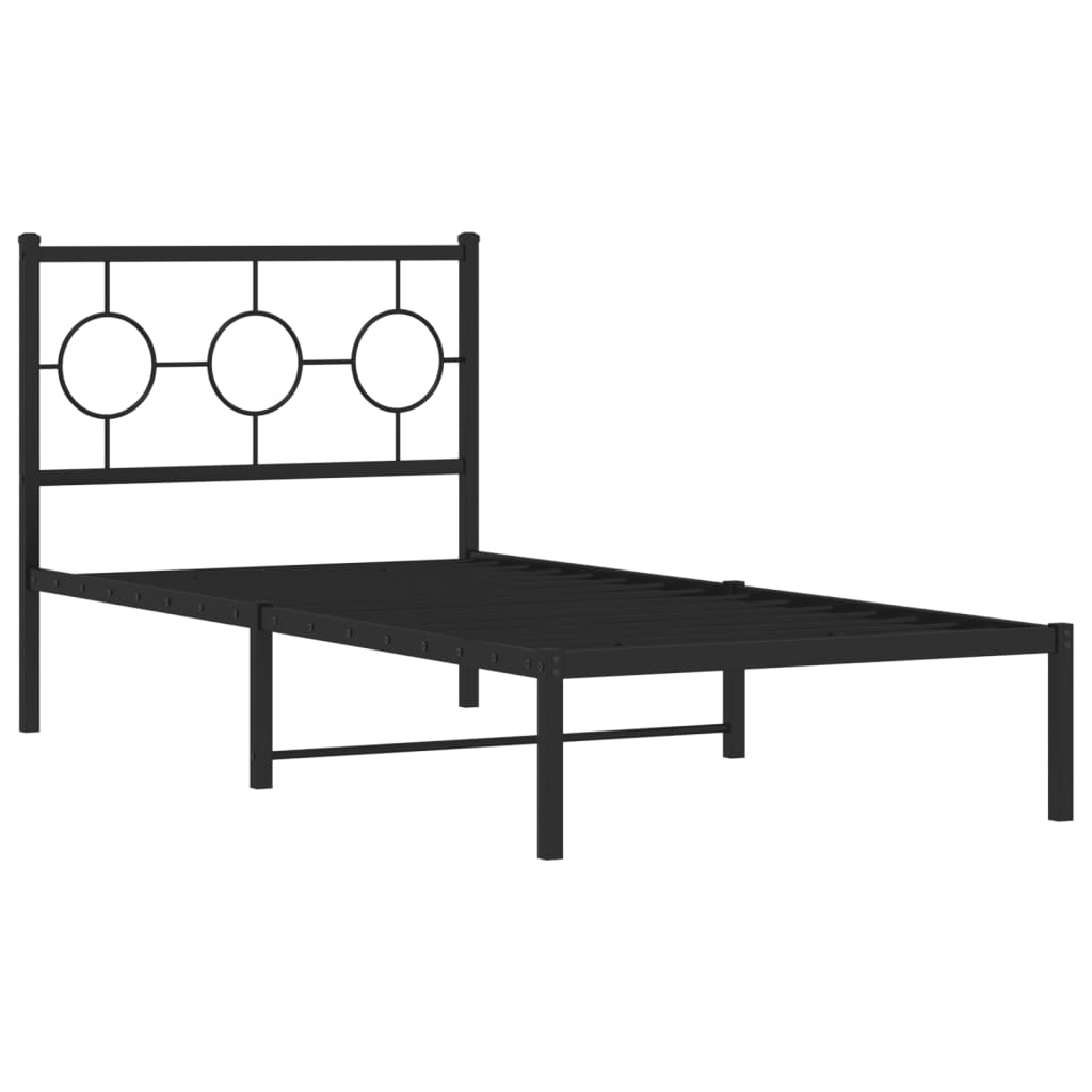 Metal Bed Frame Without Mattress