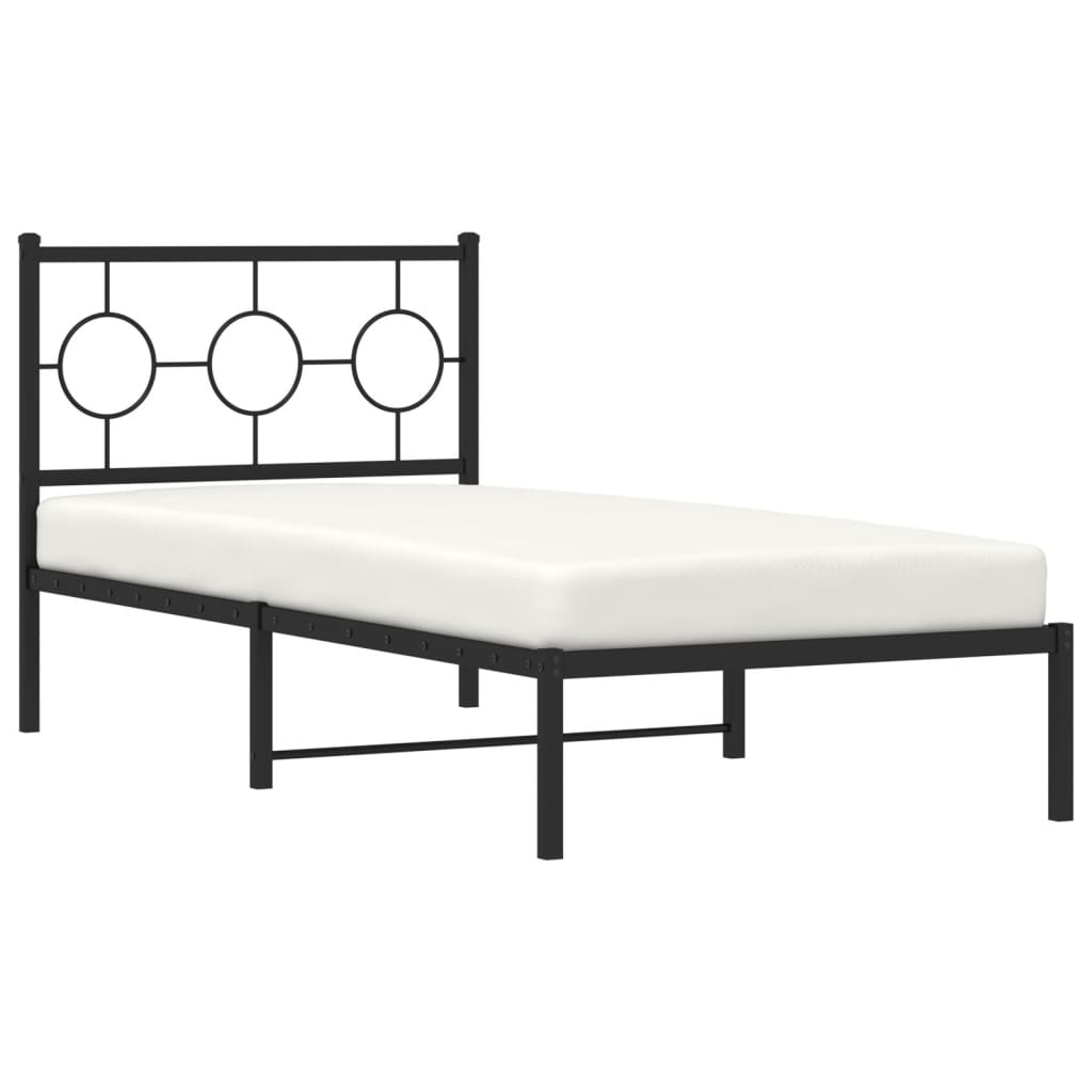Metal Bed Frame Without Mattress