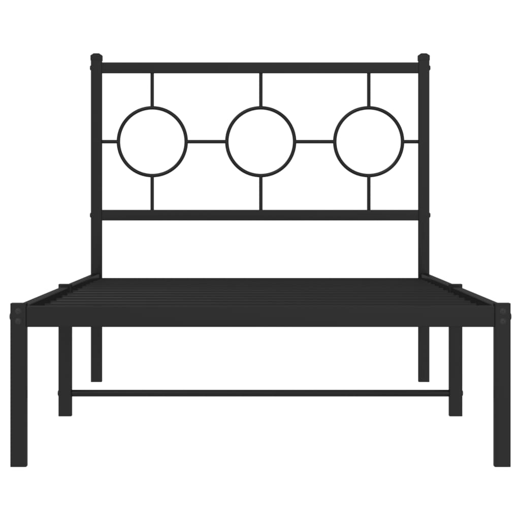 Metal Bed Frame Without Mattress
