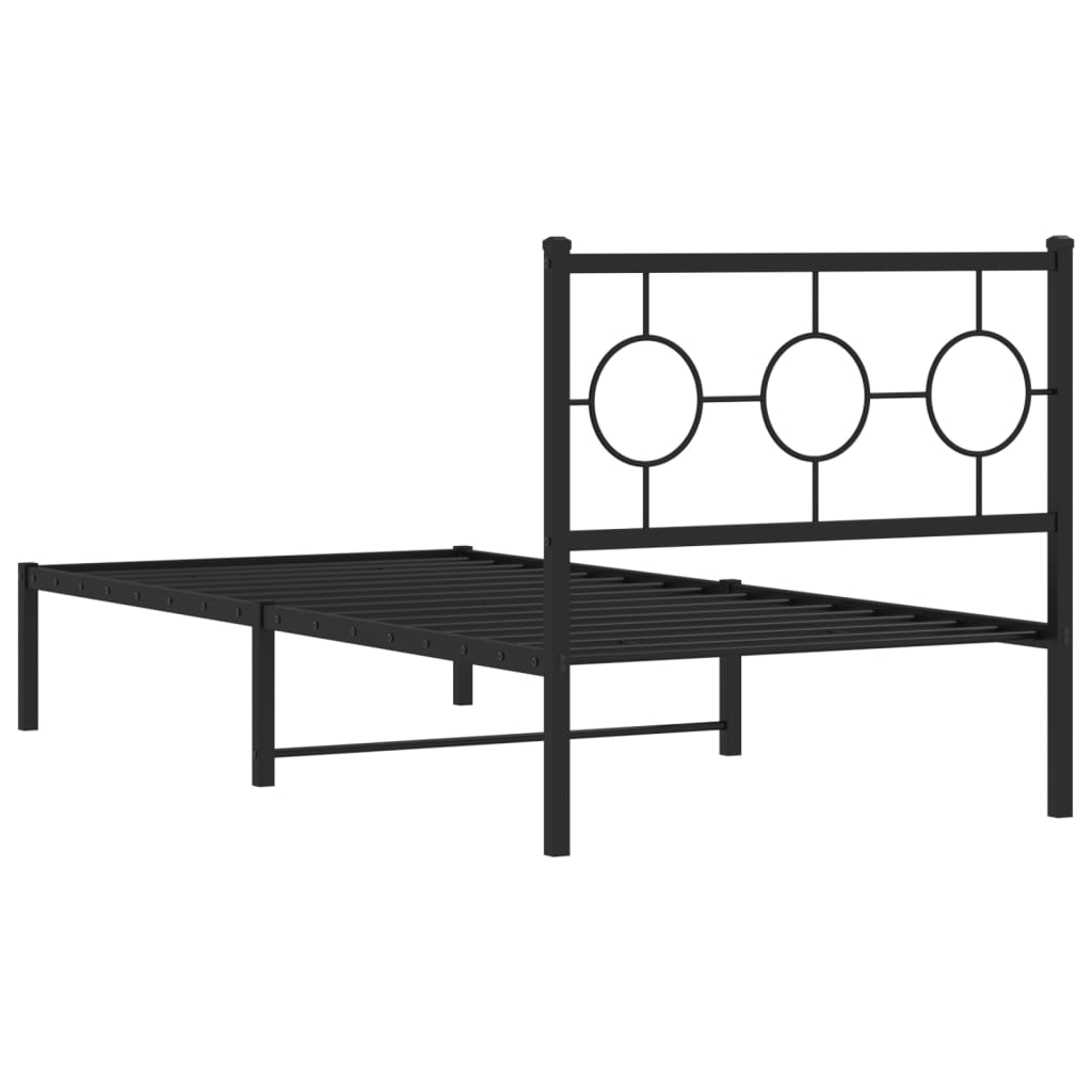 Metal Bed Frame Without Mattress