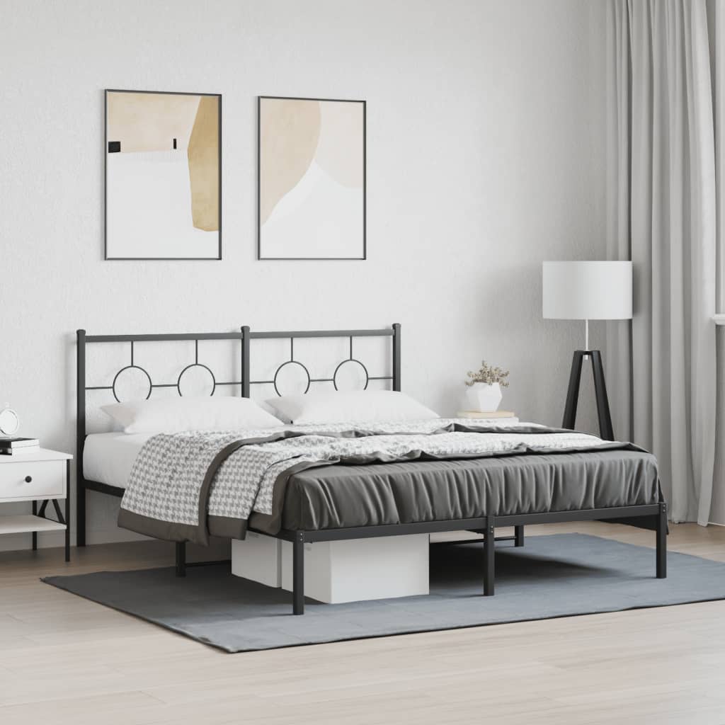 Metal Bed Frame Without Mattress
