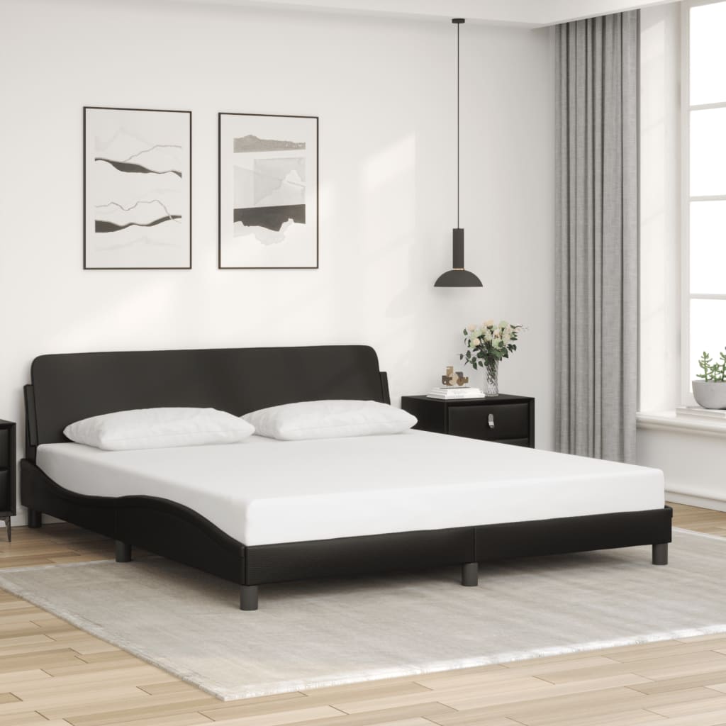 Bed Frame "Dover" King Single Faux Leather