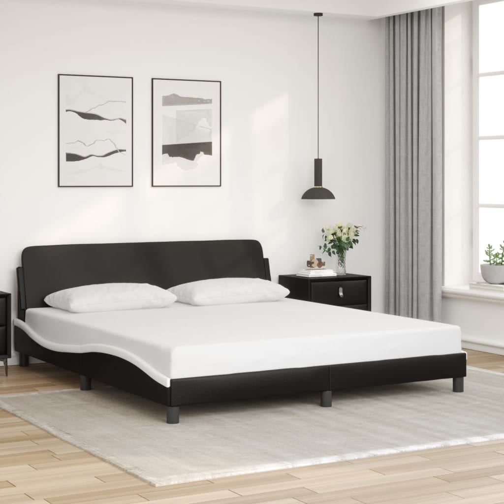 Bed Frame "Dover" King Single Faux Leather