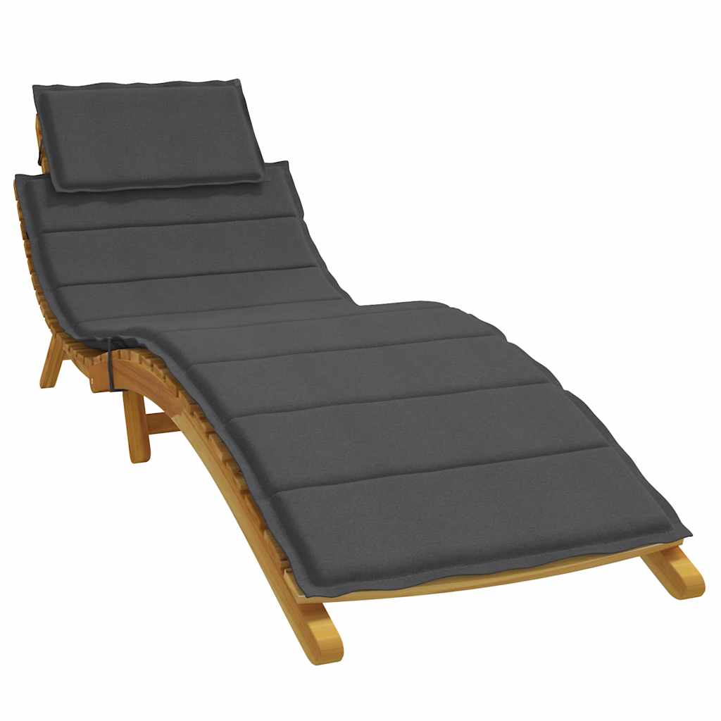 Sun Lounger Cushion 186X58X4 Cm Fabric