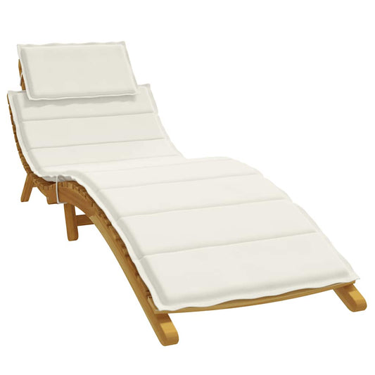 Sun Lounger Cushion 186X58X4 Cm Fabric
