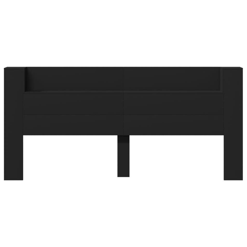 Headboard Cabinet With Led