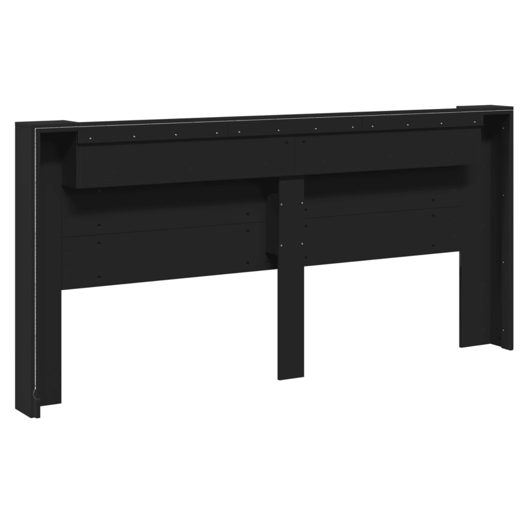 Headboard Cabinet With Led