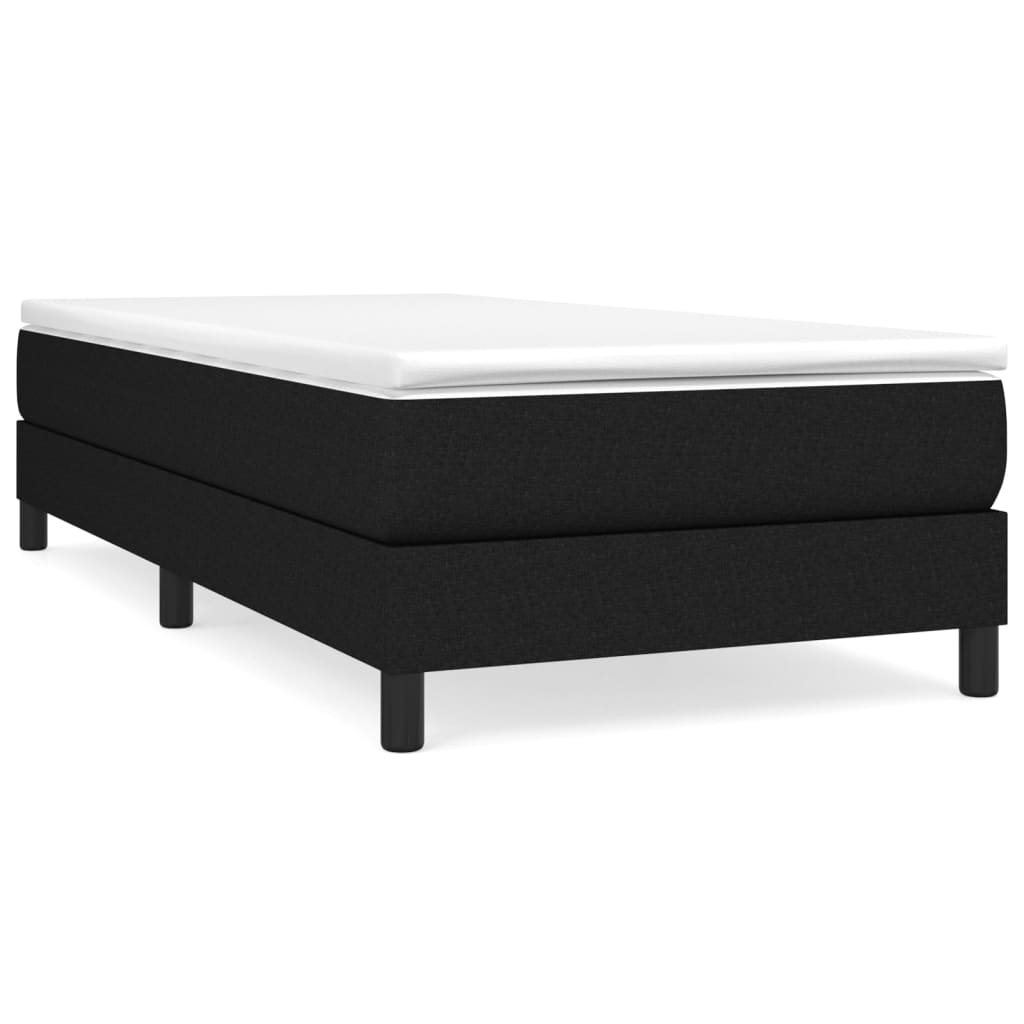 Box Spring Bed With Mattress 100X200 Cm Fabric