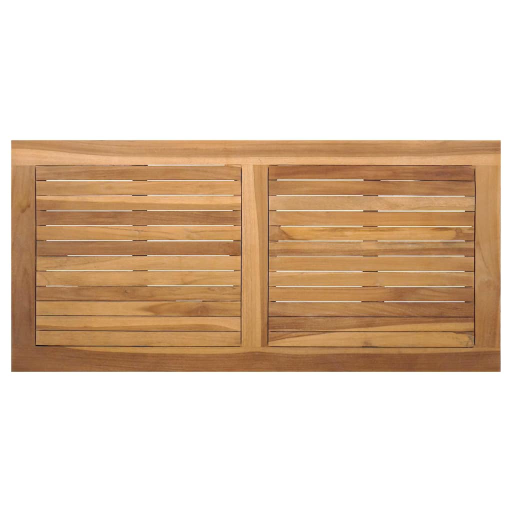 Garden Natural 110 X 64 X 76.5 Cm Solid Teak Wood