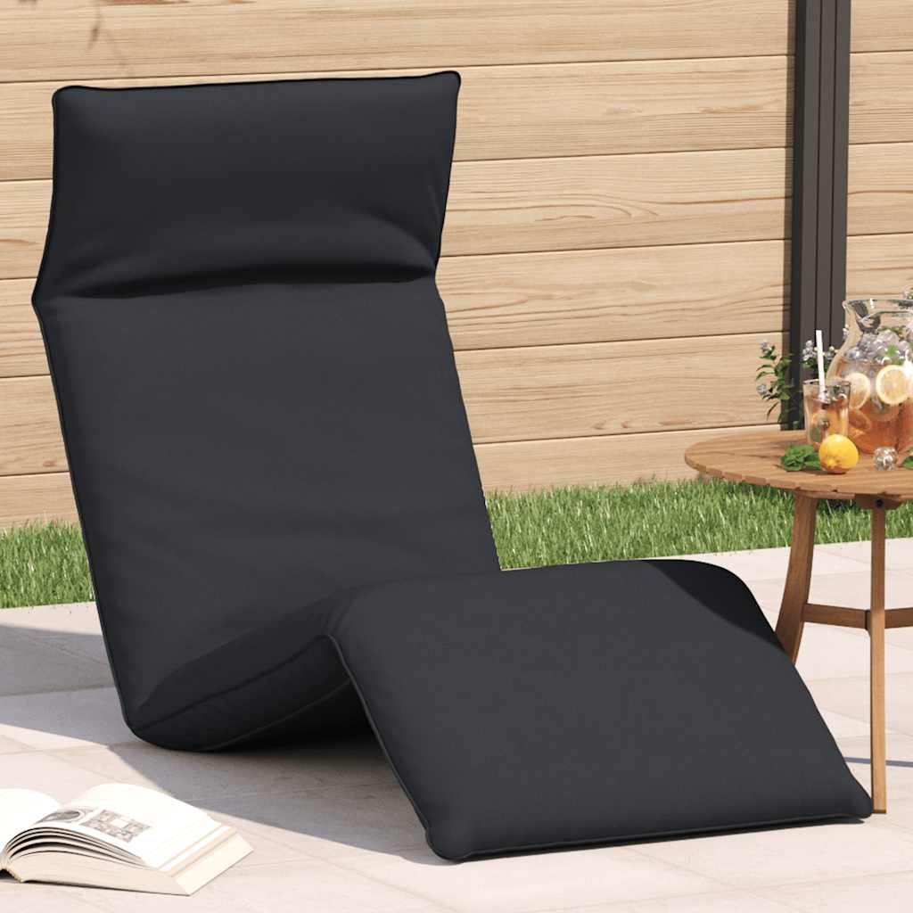 Folding Sun Lounger 175X54X8.5 Cm Oxford Fabric