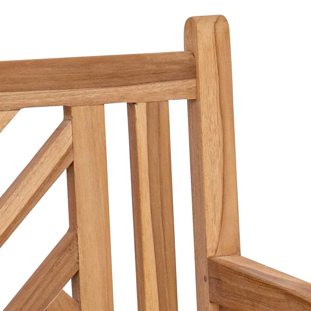 Garden Bench Brown 150 X 60 X 90 Cm Solid Teak Wood