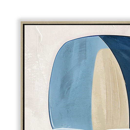 CAR12242-CLO 80 x 120cm Framed Canvas - Natural