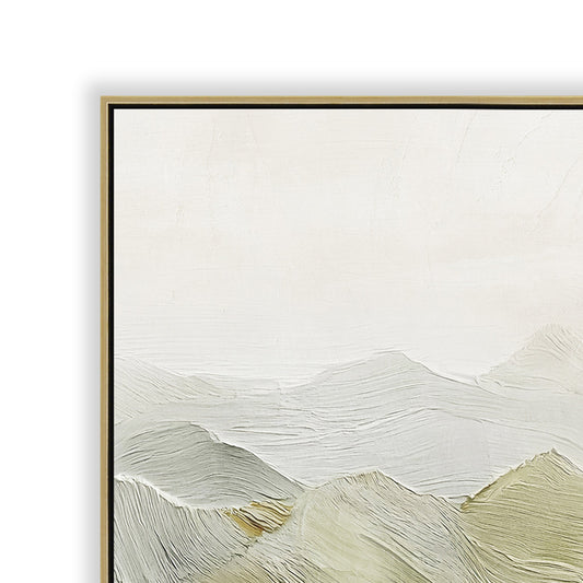 CAR12307-CLO 150 x 100cm Framed Canvas - Light Natural