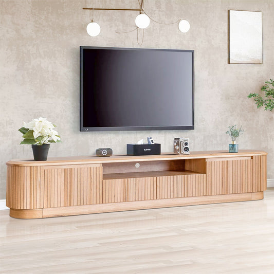 Bo 2.4m TV Entertainment Unit - Natural Ash