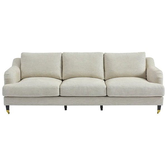 Aerin 3 Seater Sofa - Natural Linen