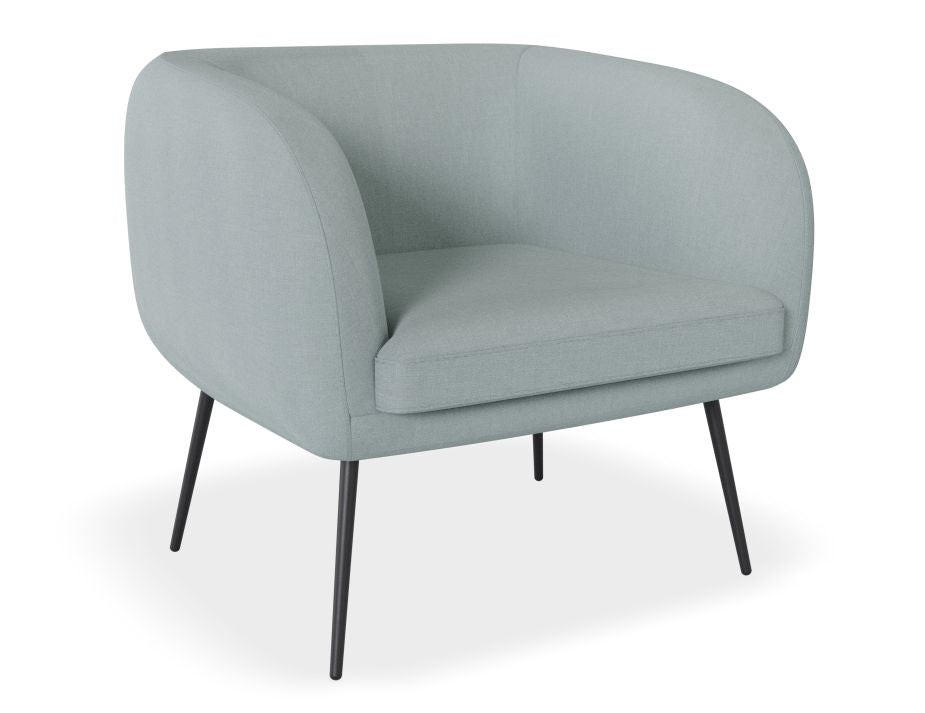 Amour Lounge Chair - Sky Blue