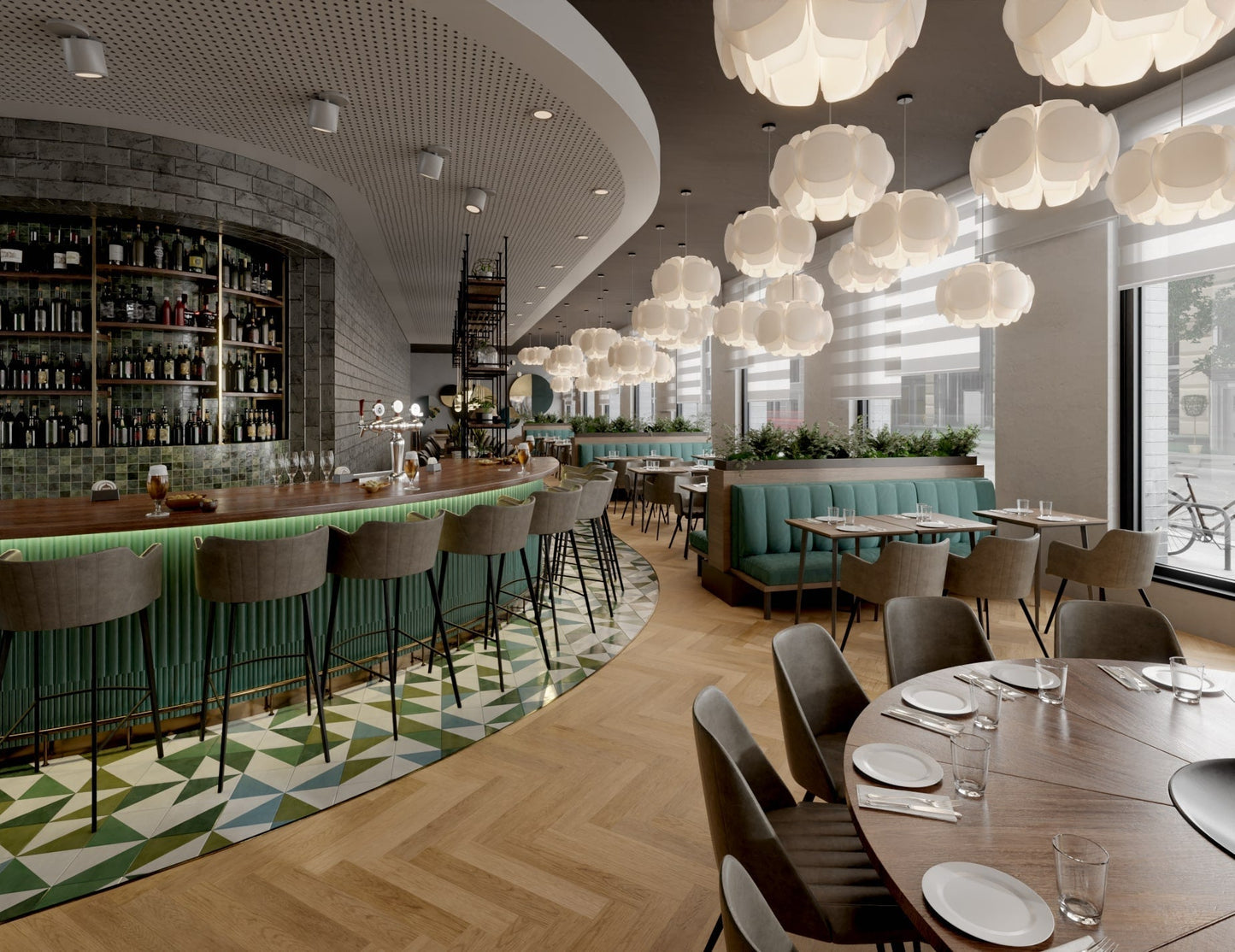 Andorra Bar Stool - Vintage Grey Seat