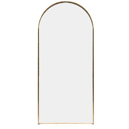 Archibald Floor Mirror - Gold