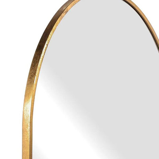 Archibald Floor Mirror - Gold Leaf
