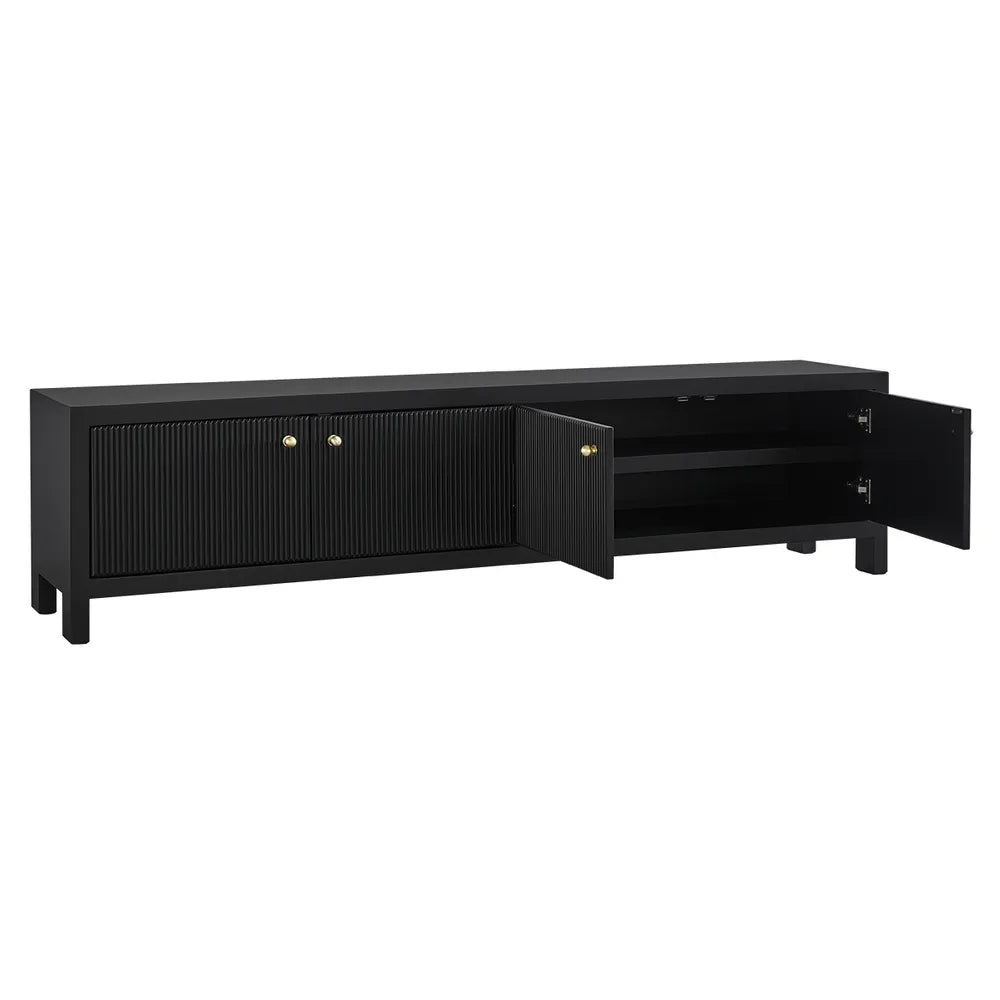 Ariana Entertainment Unit - Large Black
