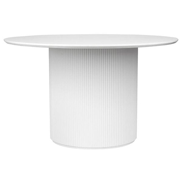 Arlo Round Dining Table - 1.2m White