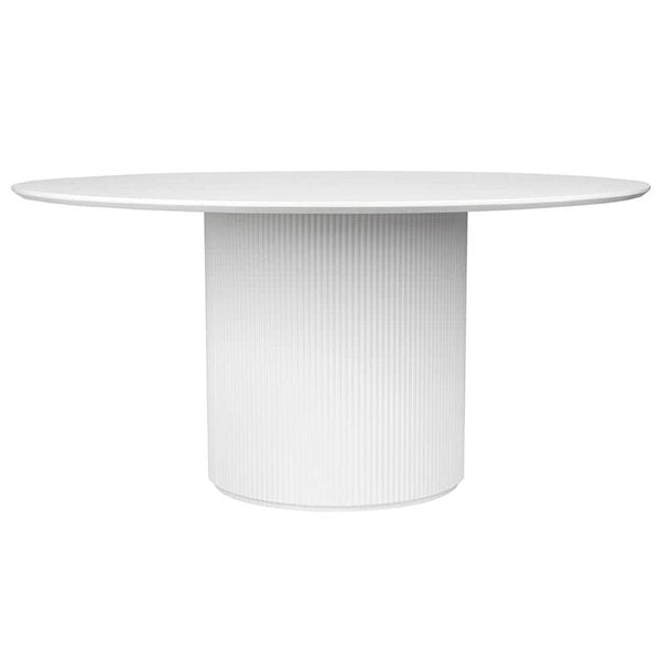 Arlo Round Dining Table - 1.5m White