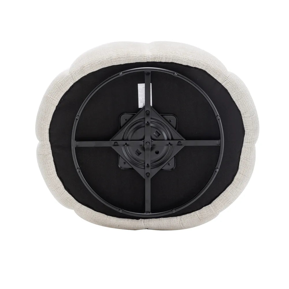 Avalon Occasional Chair - Cream Chenille