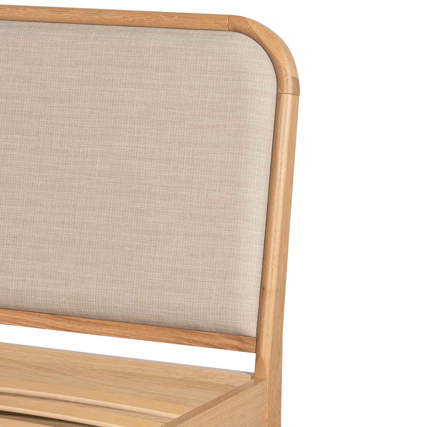150cm Queen Sized Bed - Beige