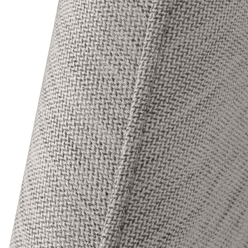 Fabric King Bed - Pearl Grey with Storage