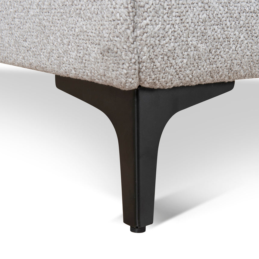 Fabric King Bed Frame - Clay Grey