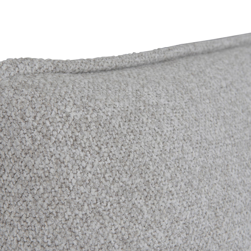 Fabric King Bed Frame - Clay Grey