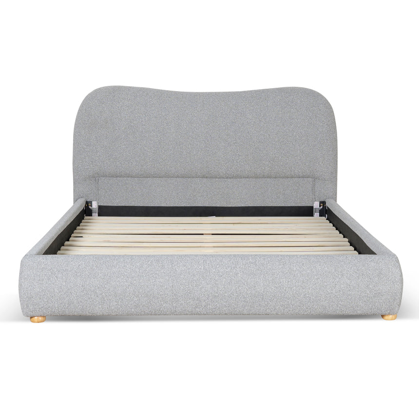 Queen Bed Frame - Storm Grey