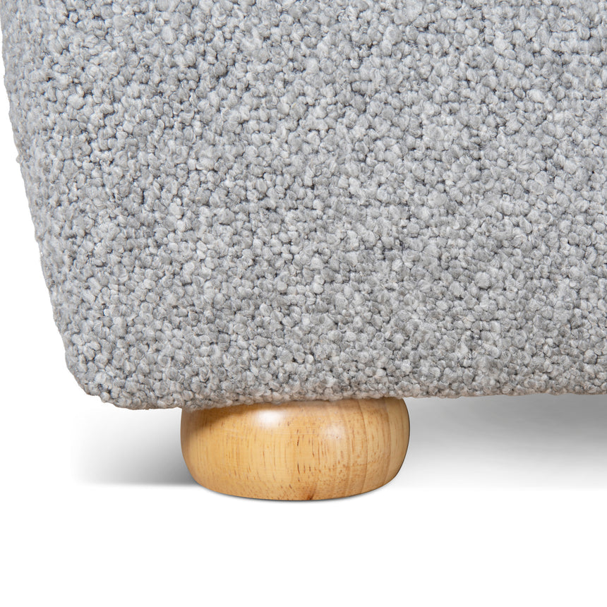 King Bed Frame - Storm Grey