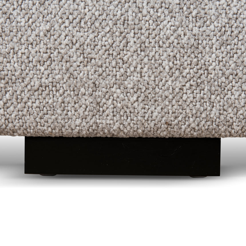 Fabric Queen Bed Frame - Clay Grey