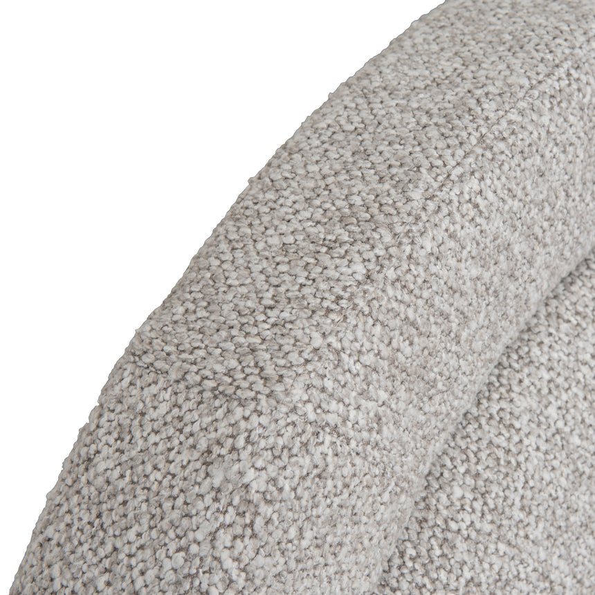 Fabric Queen Bed Frame - Clay Grey