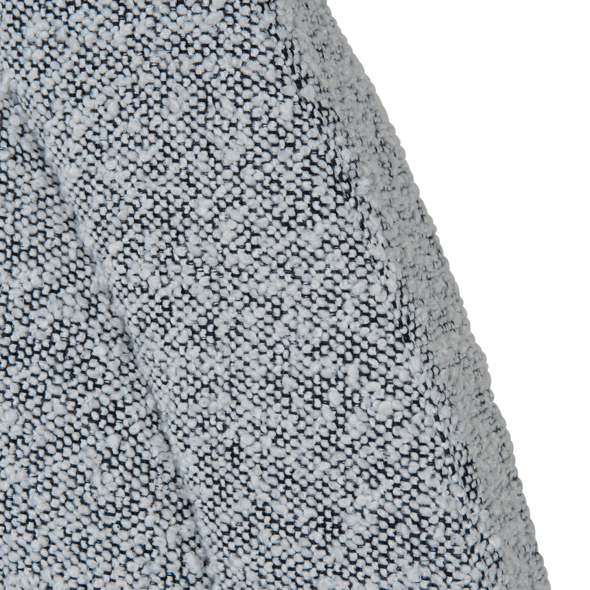 Queen Bed Frame - Pepper Boucle with Storage