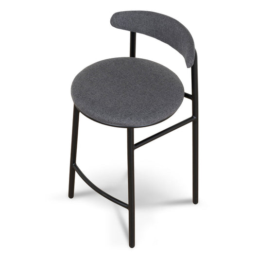 65cm Bar Stool - Slate Charcoal (Set of 2)
