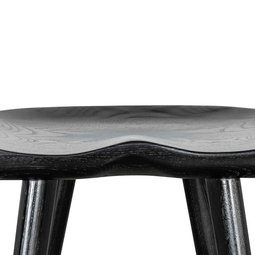 45cm Barstool - Black(Set of 2)
