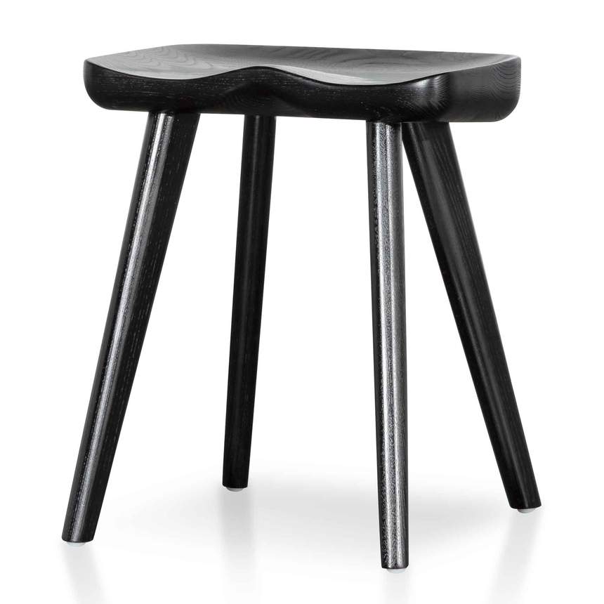 45cm Barstool - Black(Set of 2)