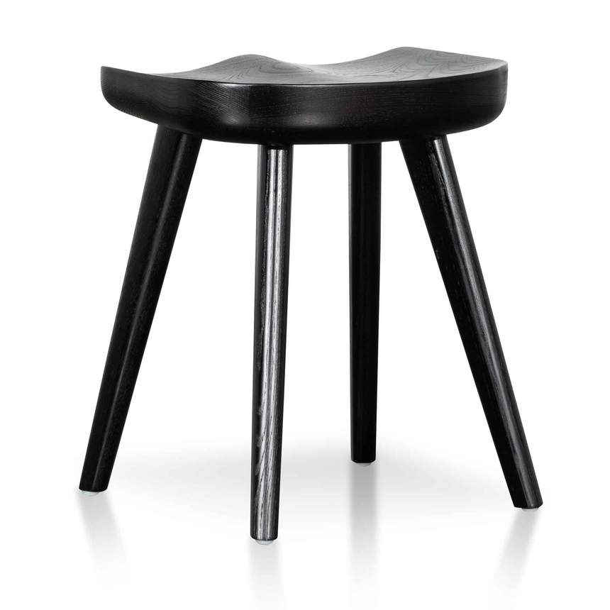 45cm Barstool - Black(Set of 2)