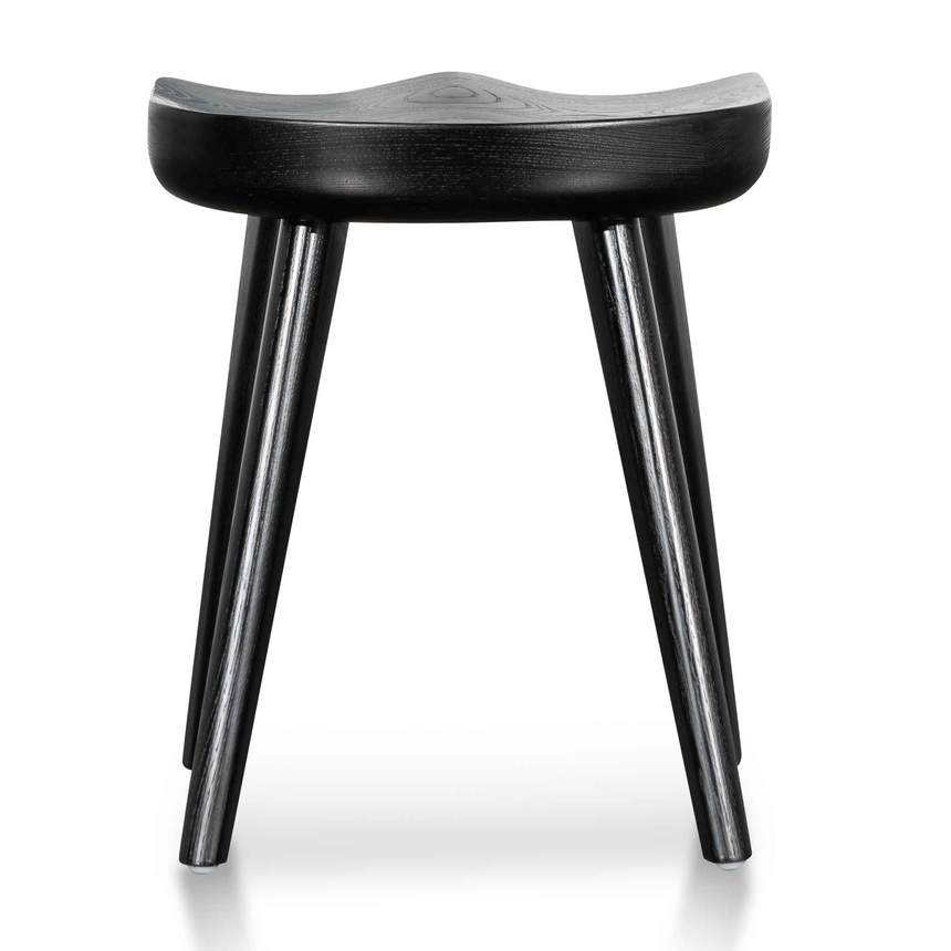 45cm Barstool - Black(Set of 2)