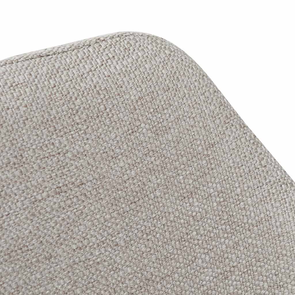 Set of 2 - Cody 68cm Fabric Bar Stool - Beige