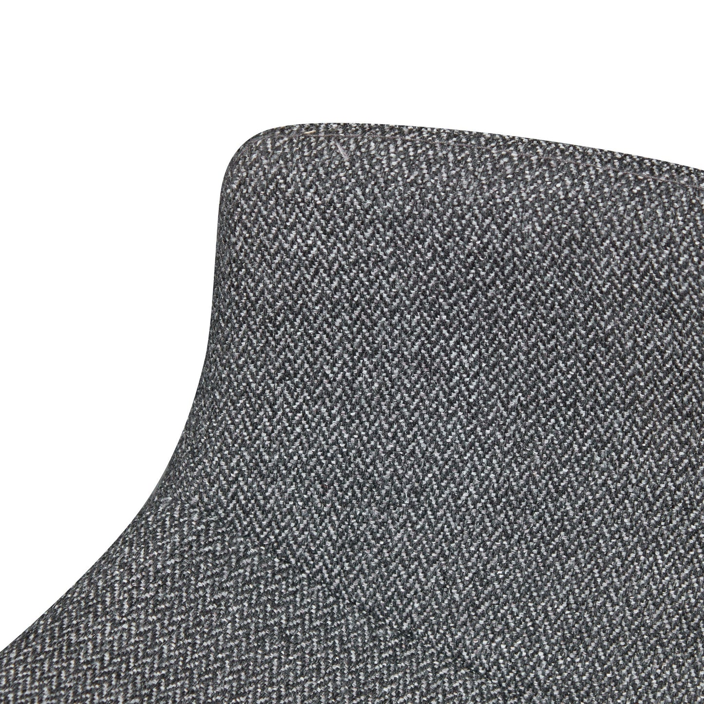 Harris 65cm Grey Bar Stool - Natural Legs