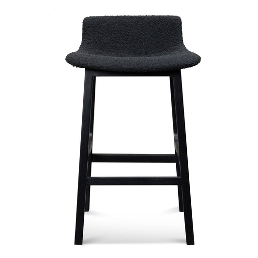 Harris 65cm Bar Stool - Full Black