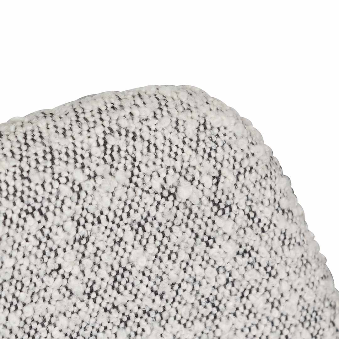 Set Of 2 - Duke 65cm Bar Stool - Moonlit Pepper Boucle
