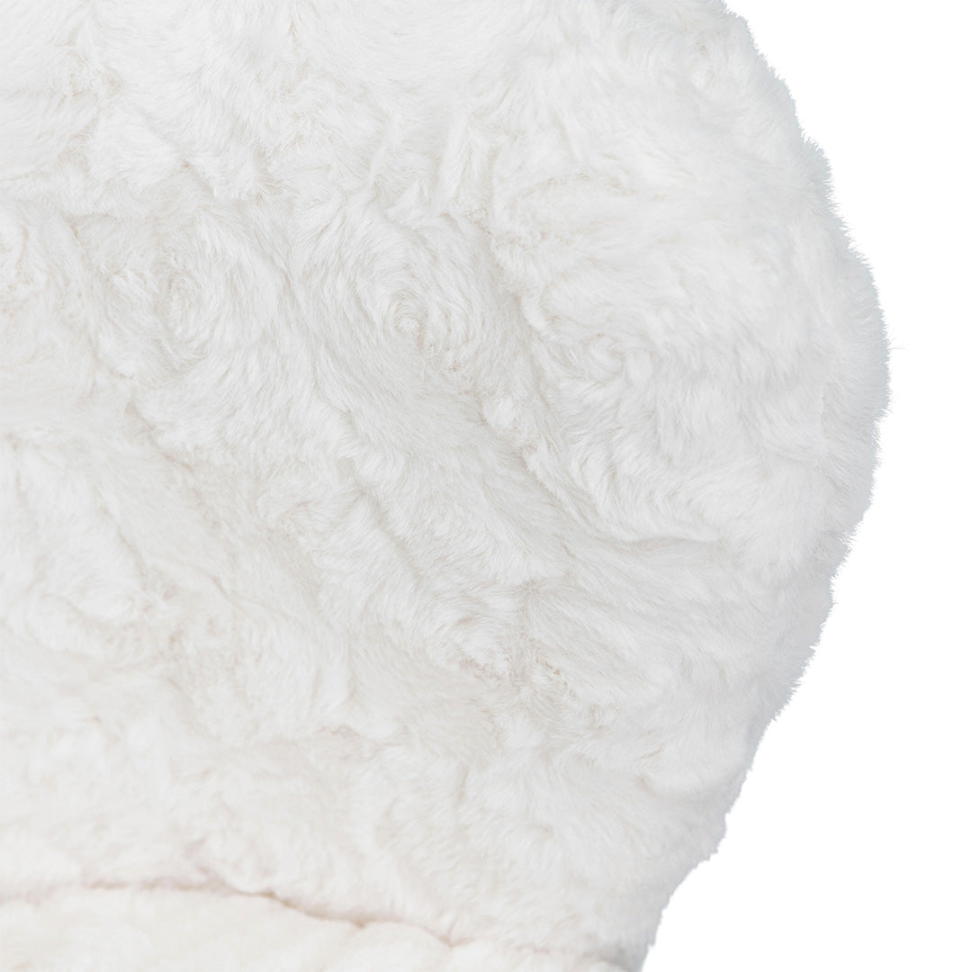 Set of 2 - Flossie 65cm Fabric Bar Stool - Cloud Fur