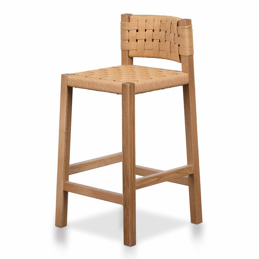 Rattan Bar Stool - Natural